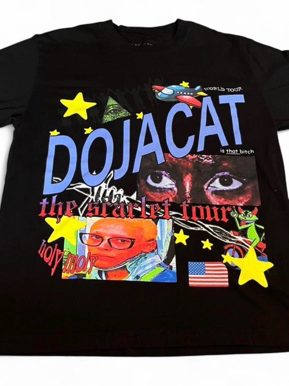Doja Cat Scarlet Tour Merch Music Band Concert Shirt Sz M Double Sided